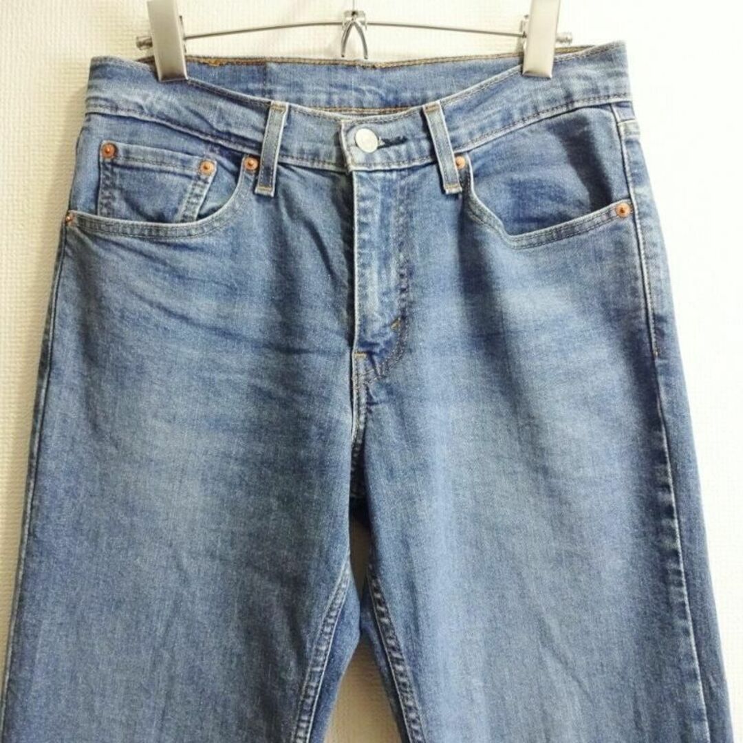 Levi's(リーバイス)のリーバイス　516　W75cm　強ストレッチ　ストレートデニム　ライトブルー レディースのパンツ(デニム/ジーンズ)の商品写真