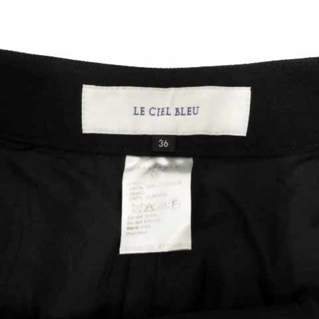 LE CIEL BLEU(ルシェルブルー)のルシェルブルー LE CIEL BLEU パンツ スリム 日本製 ブラック 36 レディースのパンツ(その他)の商品写真