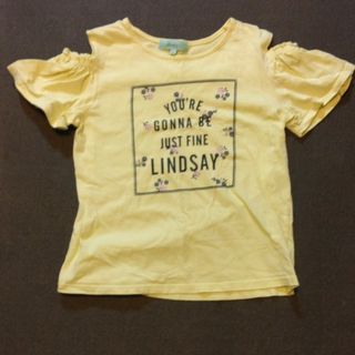 リンジィ(Lindsay)のリンジィ　肩あき半袖Ｔシャツ　150 女の子　まとめ買い　夏服(Tシャツ/カットソー)