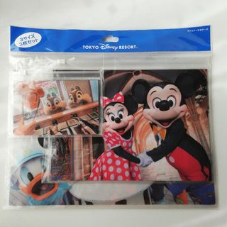 ディズニー(Disney)のディズニー　東京ディズニーリゾート　実写　ファイル　ケース　ミキミニ　旧フェイス(ファイル/バインダー)