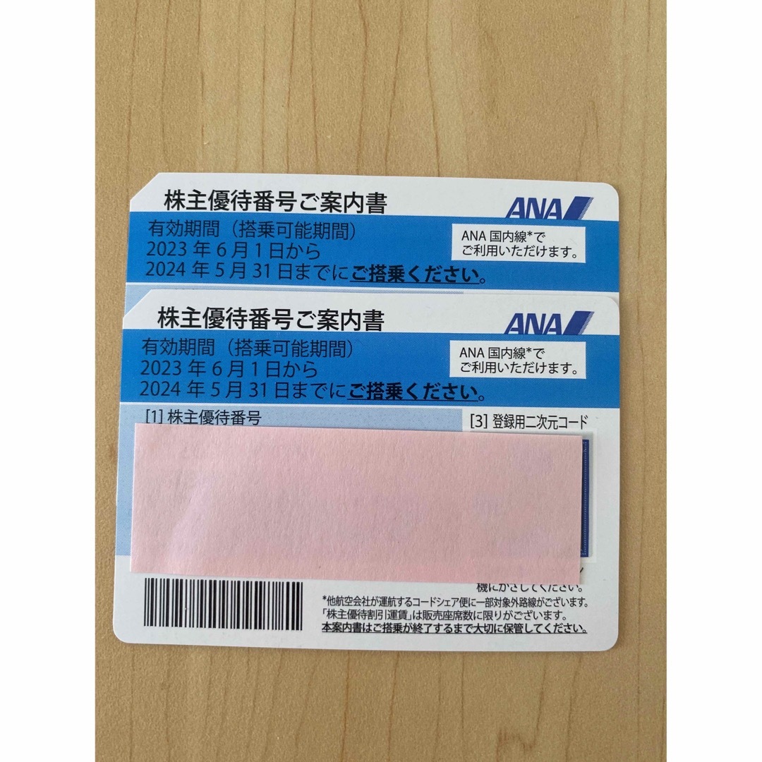 お買い得パック ANA 株主優待 2枚セット | assistport.co.jp