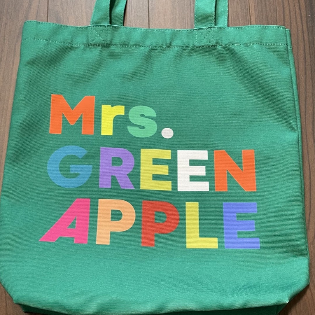 テレビで話題】 apple mrs.green トートバッグ ss タオル ポーチ