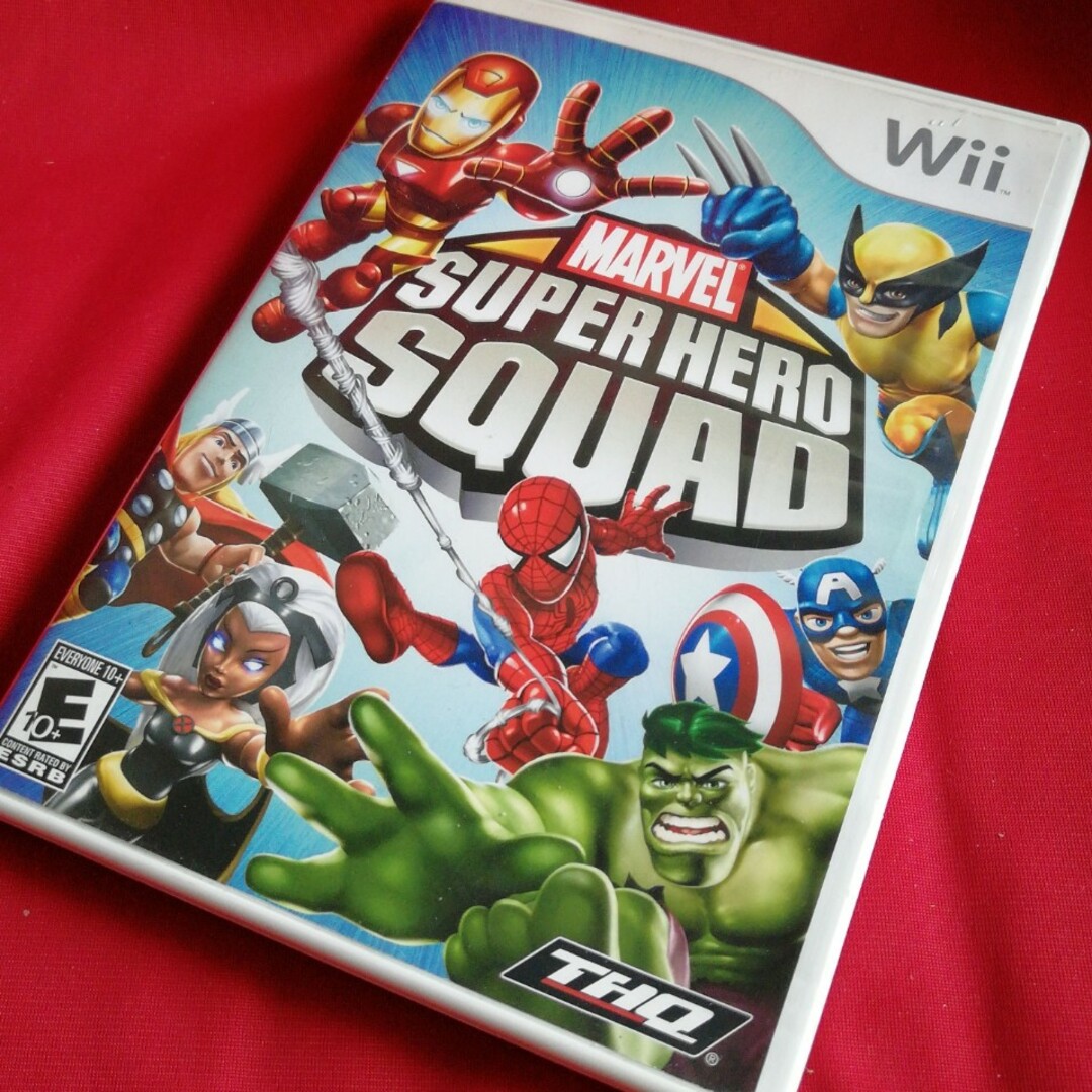 Wii 海外ゲーム Marvel Super Hero Squad