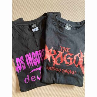 ロスインゴ・鷹木信悟Ｔシャツ２枚セット(Tシャツ/カットソー(半袖/袖なし))