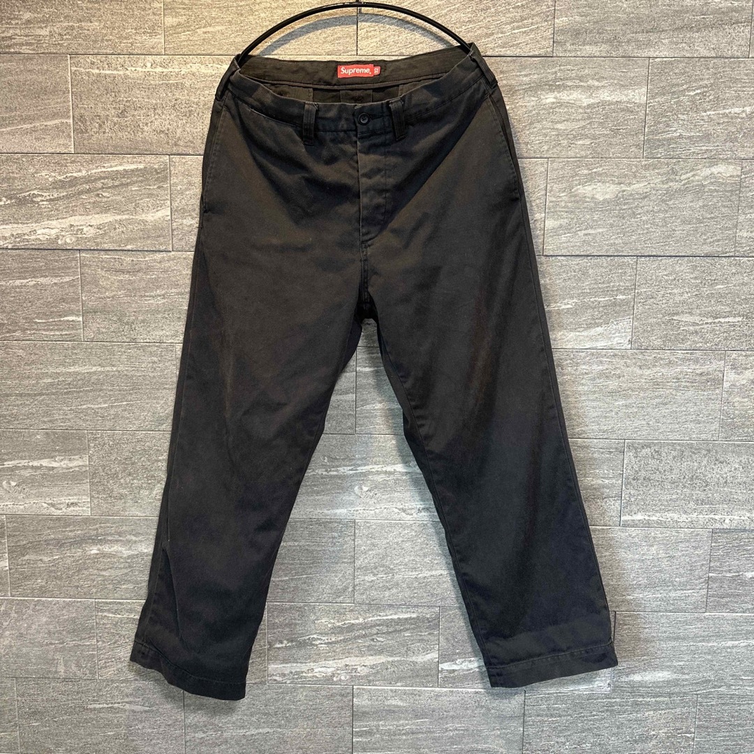 Supreme(シュプリーム)のsupreme pin up Chino Pant 32 BLACK メンズのパンツ(チノパン)の商品写真