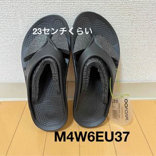 ウーフォス(OOFOS)の★ウーフォス OOriginal - BlackブラックEU37 M4W6(サンダル)