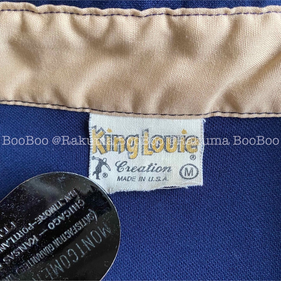 70s King Louie ビンテージ ボーリング シャツ ポロシャツ メンズのトップス(ポロシャツ)の商品写真