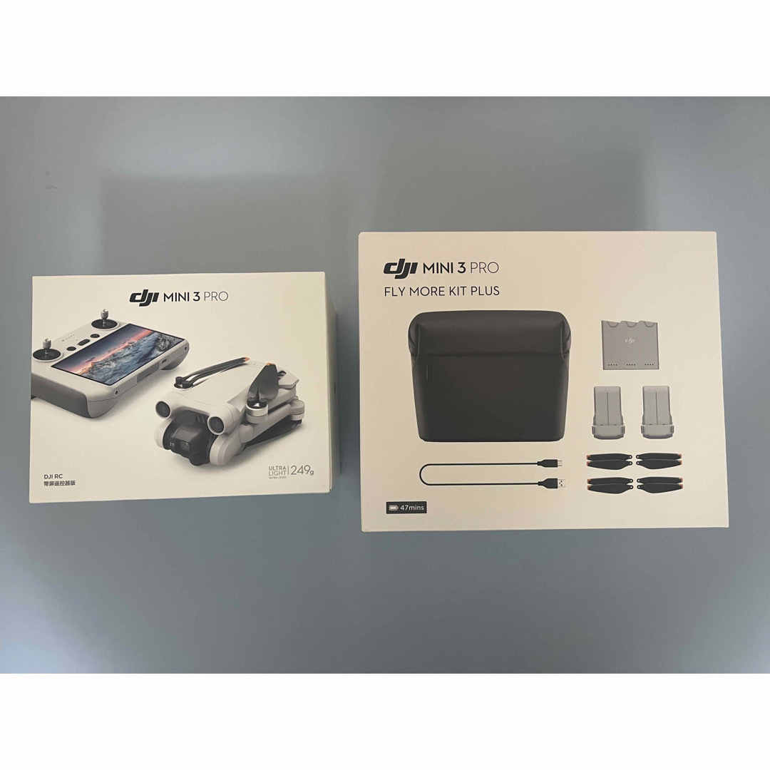 dji mini3proとfly more kit plus - ビデオカメラ