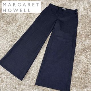 マーガレットハウエル(MARGARET HOWELL)の⭐︎美品⭐︎ マーガレットハウエル　ストライプパンツ(カジュアルパンツ)