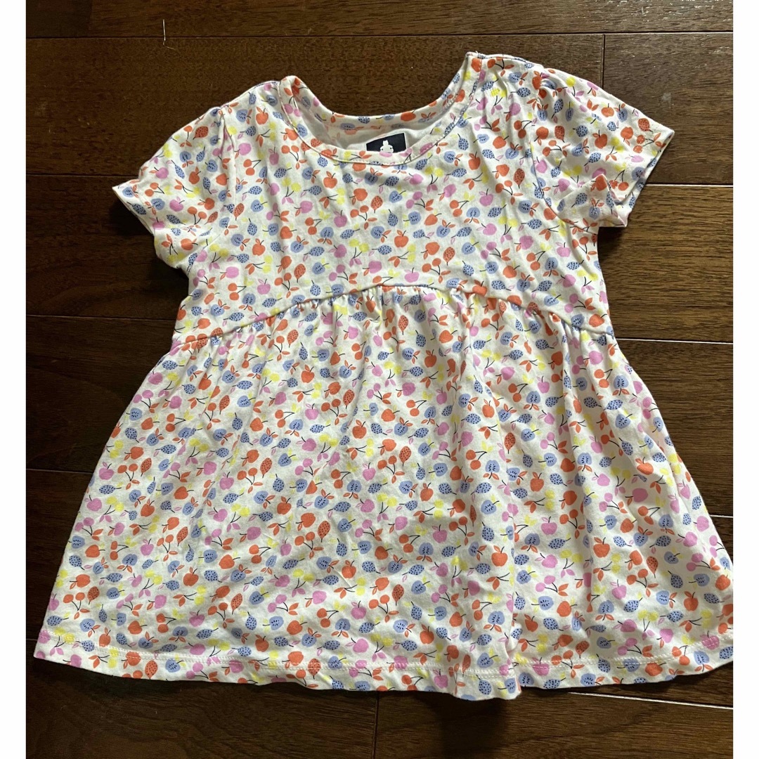 GAP(ギャップ)の【GAP】フルーツ柄 子供用ワンピース・チュニック キッズ/ベビー/マタニティのキッズ服女の子用(90cm~)(ワンピース)の商品写真