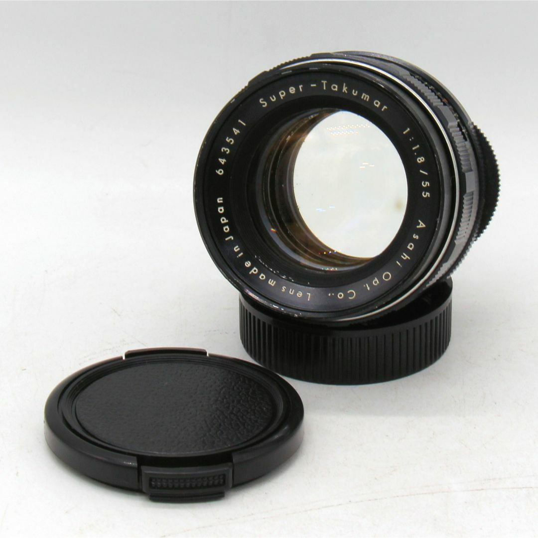 整備済】Pentax Super Takumar 55mm f1.8 初期型 - レンズ(単焦点)