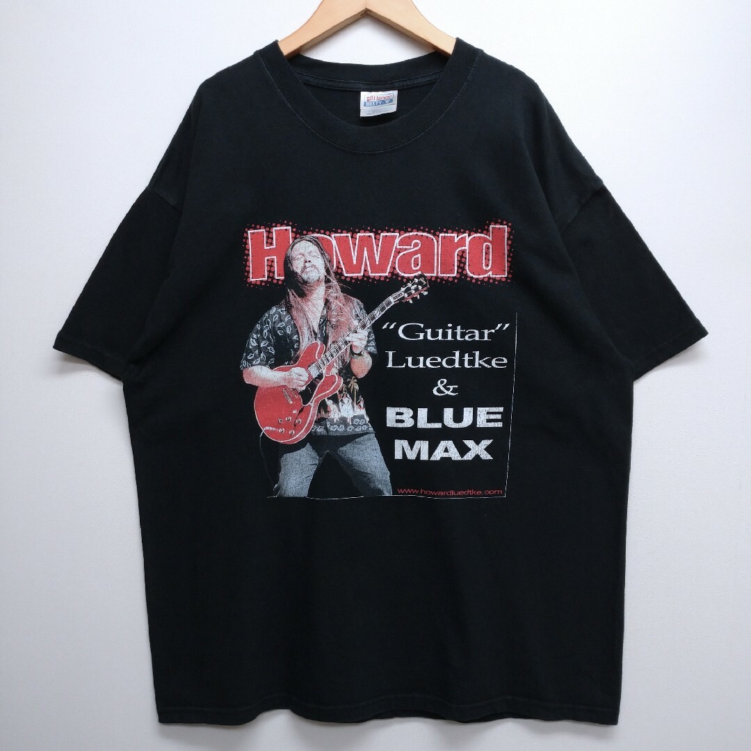 Howard Guitar Luedtke\u0026Blue Max Tシャツ XL