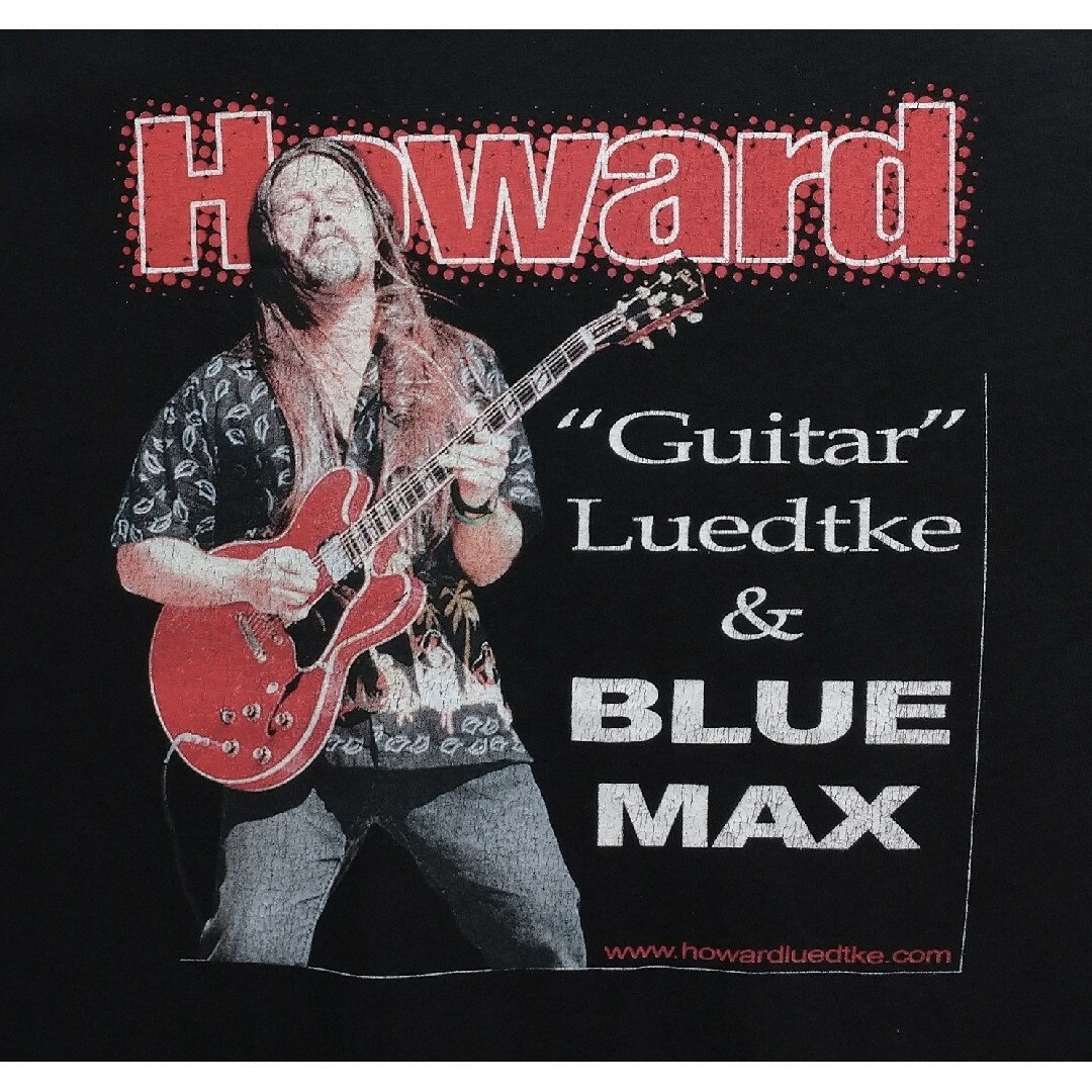 Howard Guitar Luedtke\u0026Blue Max Tシャツ XL