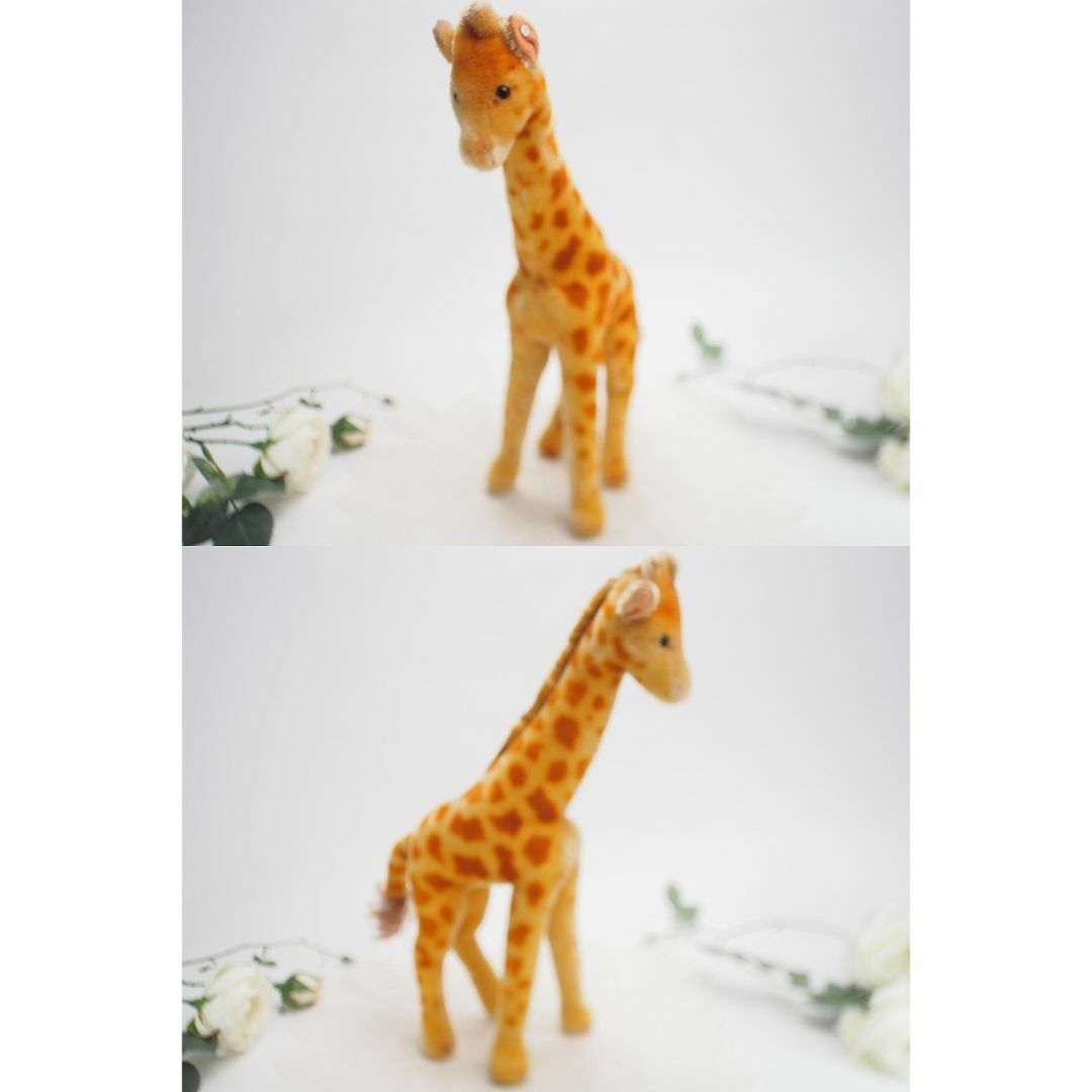 ★シュタイフ★Giraffe 28cm★モヘアのキリン/麒麟/きりん/ジラフ★ 2