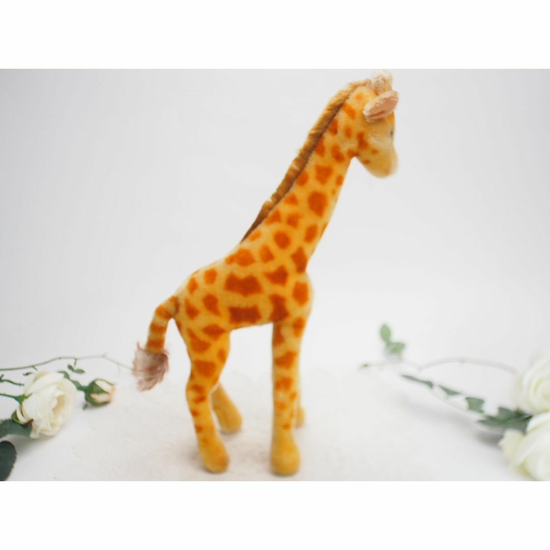 ★シュタイフ★Giraffe 28cm★モヘアのキリン/麒麟/きりん/ジラフ★ 5