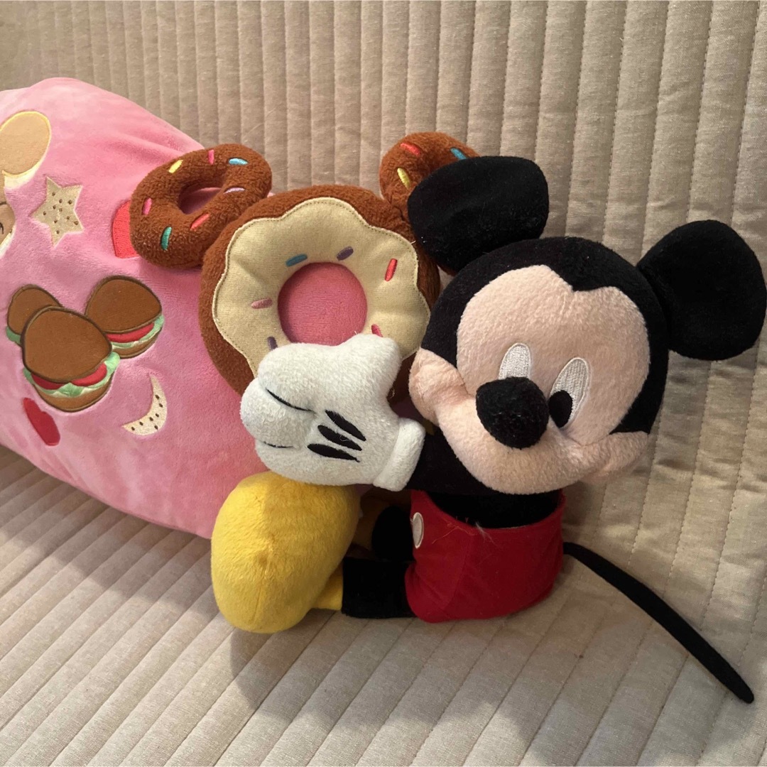 Disney - Disney/ディズニー☻ミッキーミニー ぬいぐるみ付き 特大