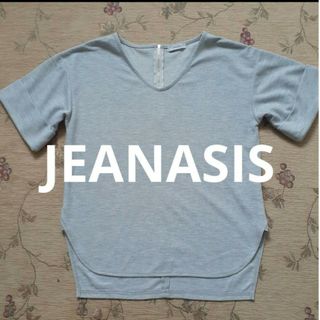 ジーナシス(JEANASIS)のJEANASIS シンプルなデザイントップス(カットソー(半袖/袖なし))