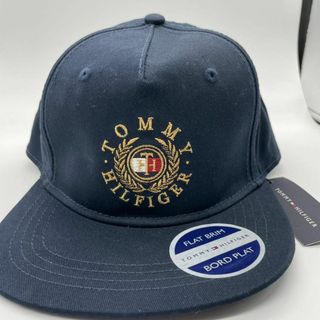 トミーヒルフィガー(TOMMY HILFIGER)の新品未使用　トミーヒルフィガー キャップ 帽子 ネイビー(キャップ)