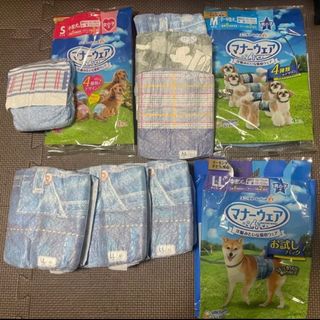 ユニチャーム(Unicharm)の【値下げ！】犬用オムツ　マナーウェア 小型犬　中型犬　複数枚セット(犬)