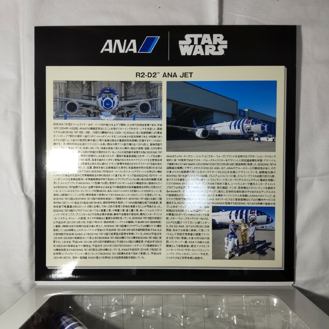 ボーイング787-9 R2-D2 ANA JET 全日空商事 1/200 2