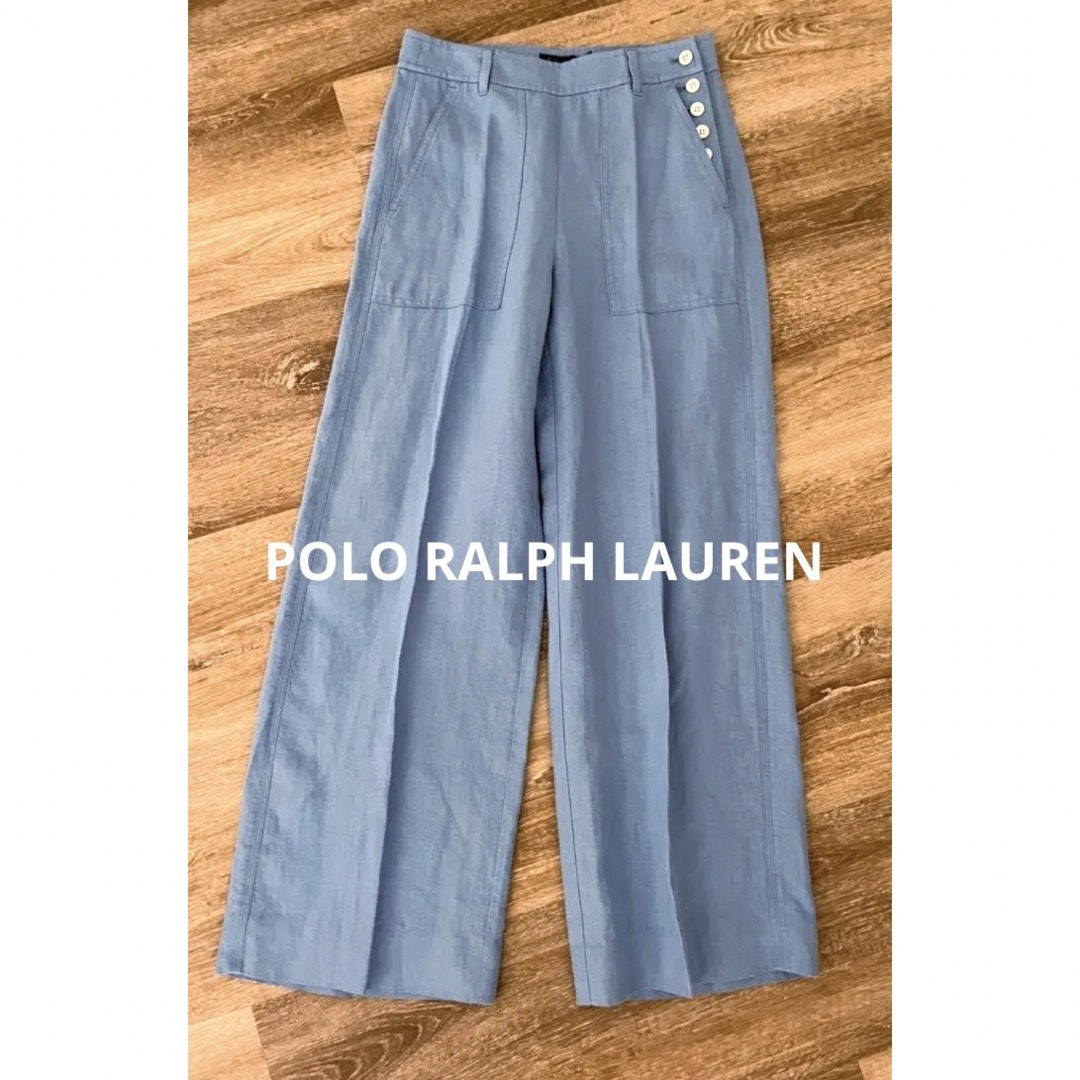POLO ラルフローレン ワイドパンツ パンツ 定価5 米国購入 新品-