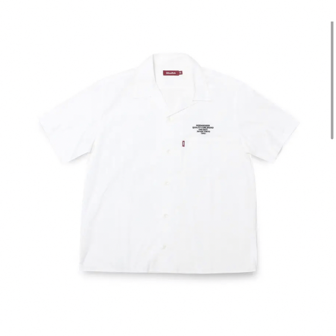 HIDE AND SEEK(ハイドアンドシーク)のハイドアンドシーク 白 半袖 シャツ メンズのトップス(シャツ)の商品写真
