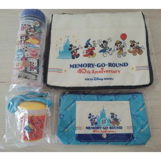 ディズニー(Disney)の【本日限定値下げ】新品・未開封♡ディズニー40周年♡スーベニアセット(キャラクターグッズ)