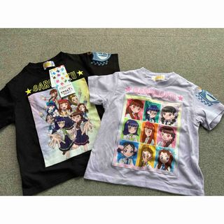 ガル学　Tシャツ　2枚セット 110㎝　未使用　黒　女の子　ガールズガールズ  (Tシャツ/カットソー)