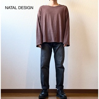 ネイタルデザイン(NATAL DESIGN)のHEMP LONG SLEEVE TEE WIDE 2(Tシャツ/カットソー(七分/長袖))