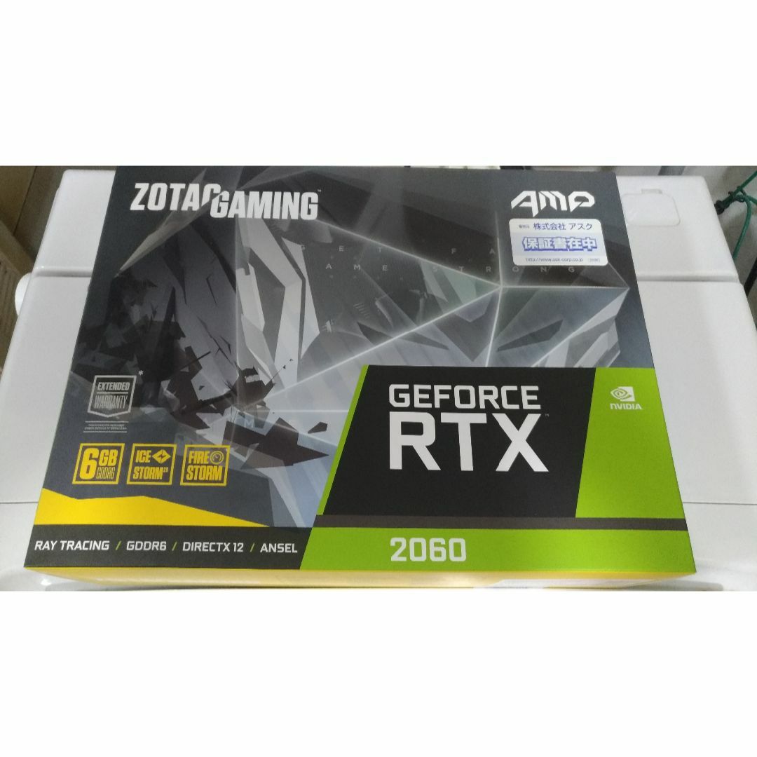 ZOTAC GeForce RTX 2060 AMP EditionPC/タブレット
