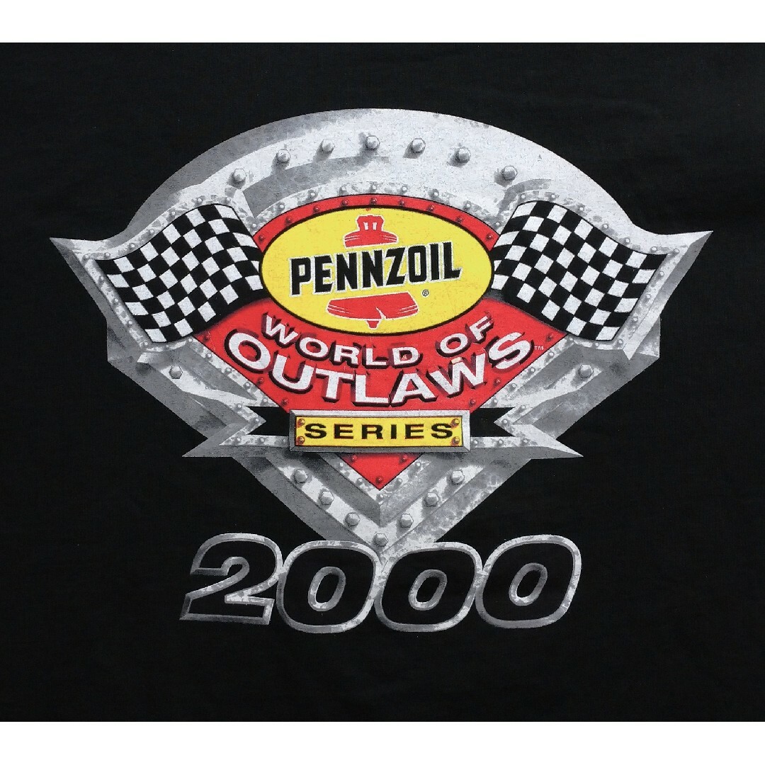 Pennzoil World of Outlaws 2000 Tシャツ XL