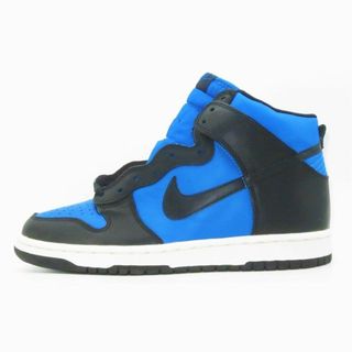 ナイキ(NIKE)のNIKE 2000 DUNK HIGH LE BLACK BLUE SPARK(スニーカー)