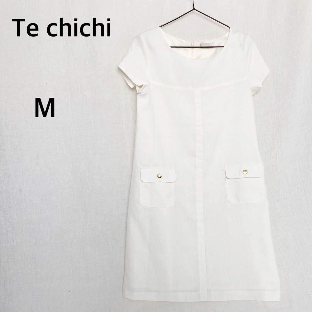 Te chichi テチチ ホワイト ワンピース Mサイズ 美品