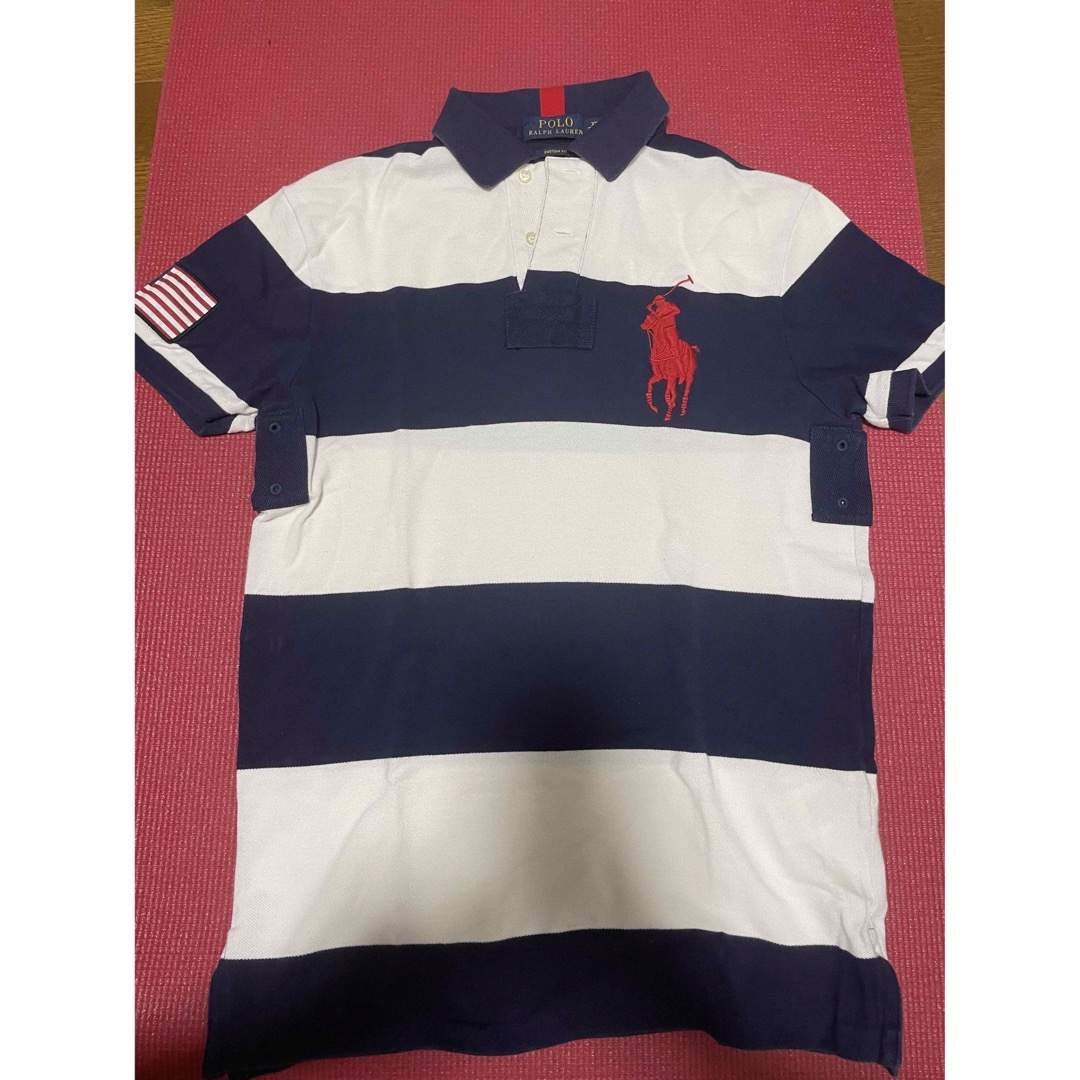 POLO RALPH LAUREN(ポロラルフローレン)の（レア）ポロラルフローレン　ポロシャツ  XS メンズのトップス(ポロシャツ)の商品写真