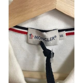 MONCLER - MONCLER モンクレール ポロシャツ ロゴ 新品 タグ付き T