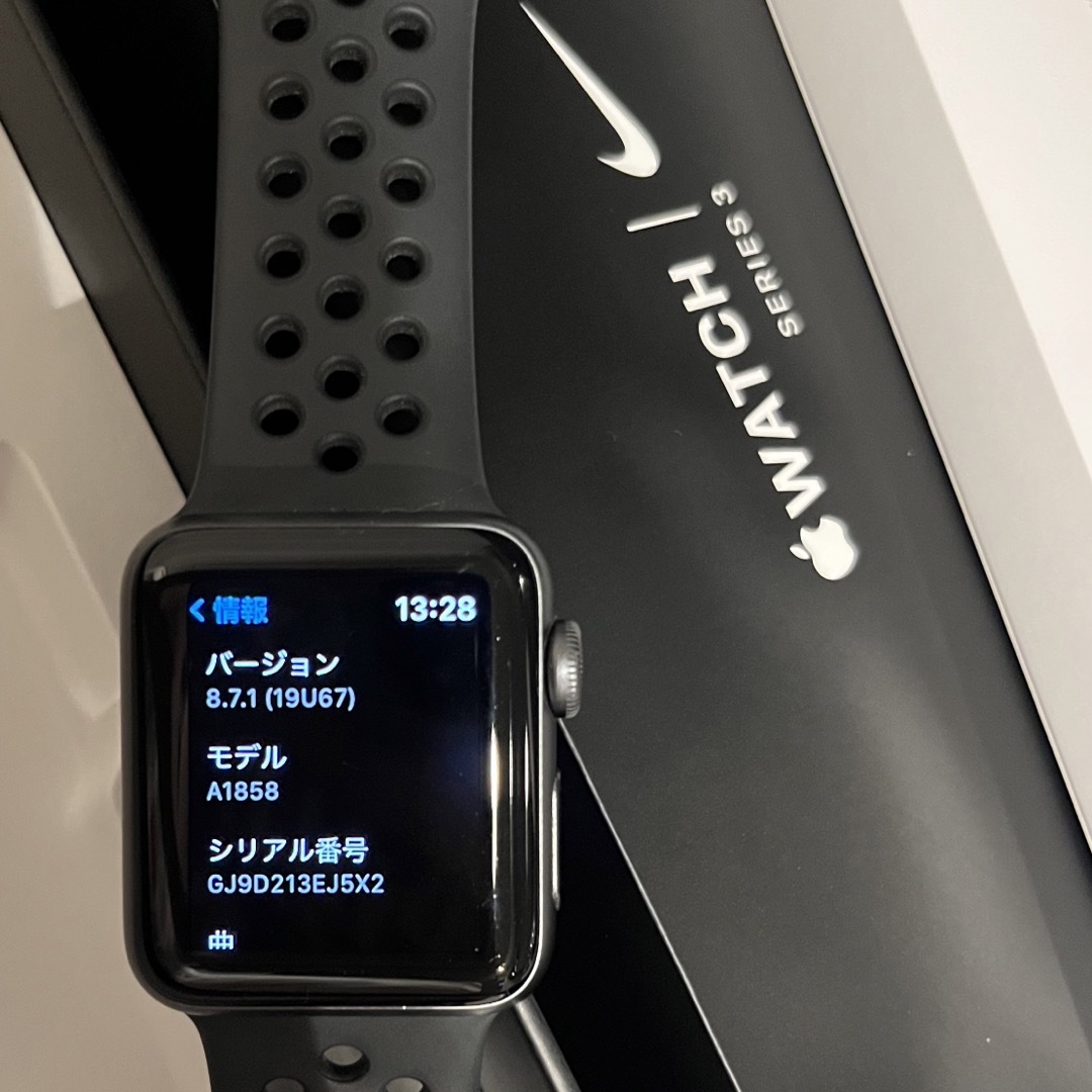 Apple Watch Nike+ Series 3（GPSモデル）- 38mm