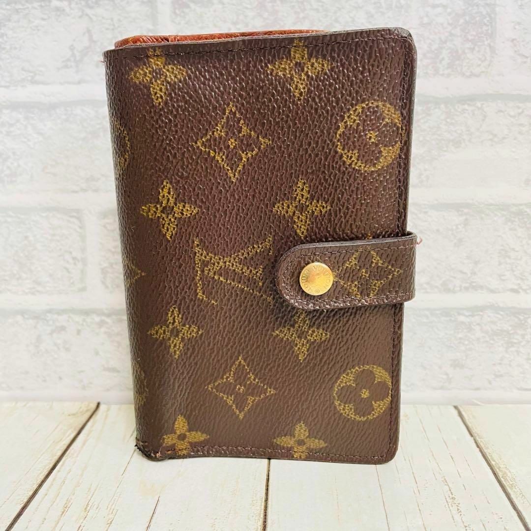 LOUIS VUITTON コンパクトジップ 二つ折り財布 モノグラム