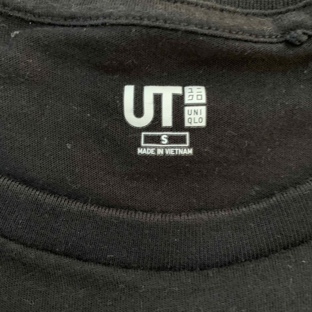 UNIQLO(ユニクロ)のUNIQLO ユニクロ　半袖Tシャツ　黒　Sサイズ レディースのトップス(Tシャツ(半袖/袖なし))の商品写真