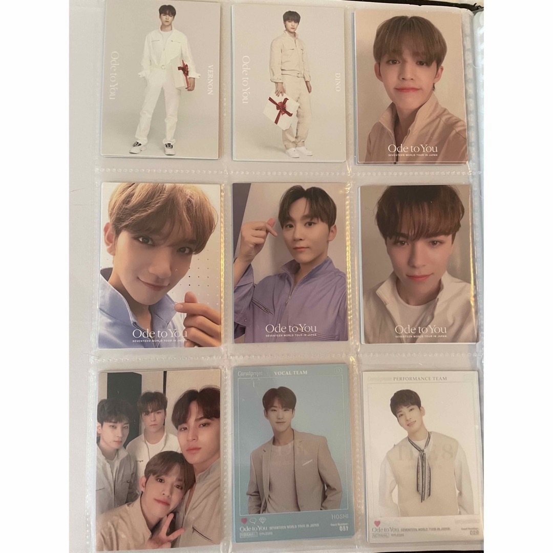 seventeen セブチ ode to you トレカ seventeen セブチ ode to you トレカ