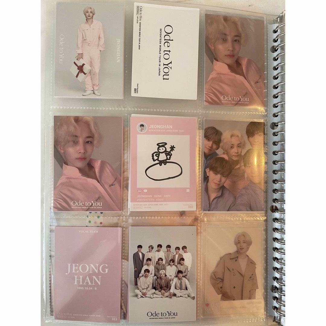 seventeen セブチ ode to you トレカ seventeen セブチ ode to you トレカ