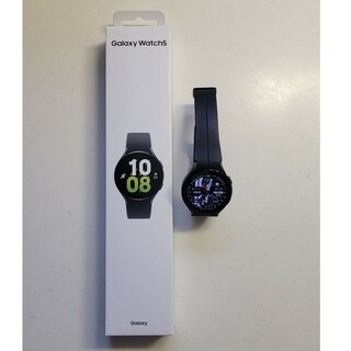 SAMSUNG - Galaxy Watch5 44mm GRAPHITE 国内正規品の通販｜ラクマ