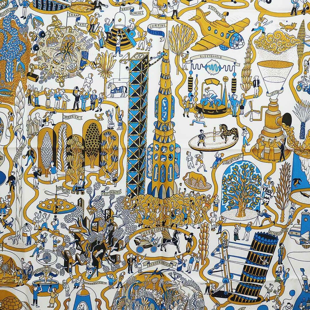 Hermes - エルメス カレ 90 Exposition Universelle 万国博覧会