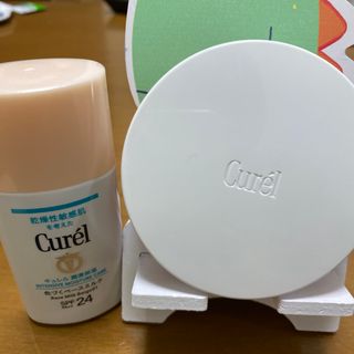 キュレル(Curel)のキュレル　色づくベースミルクとパウダーファンデーションセット(乳液/ミルク)