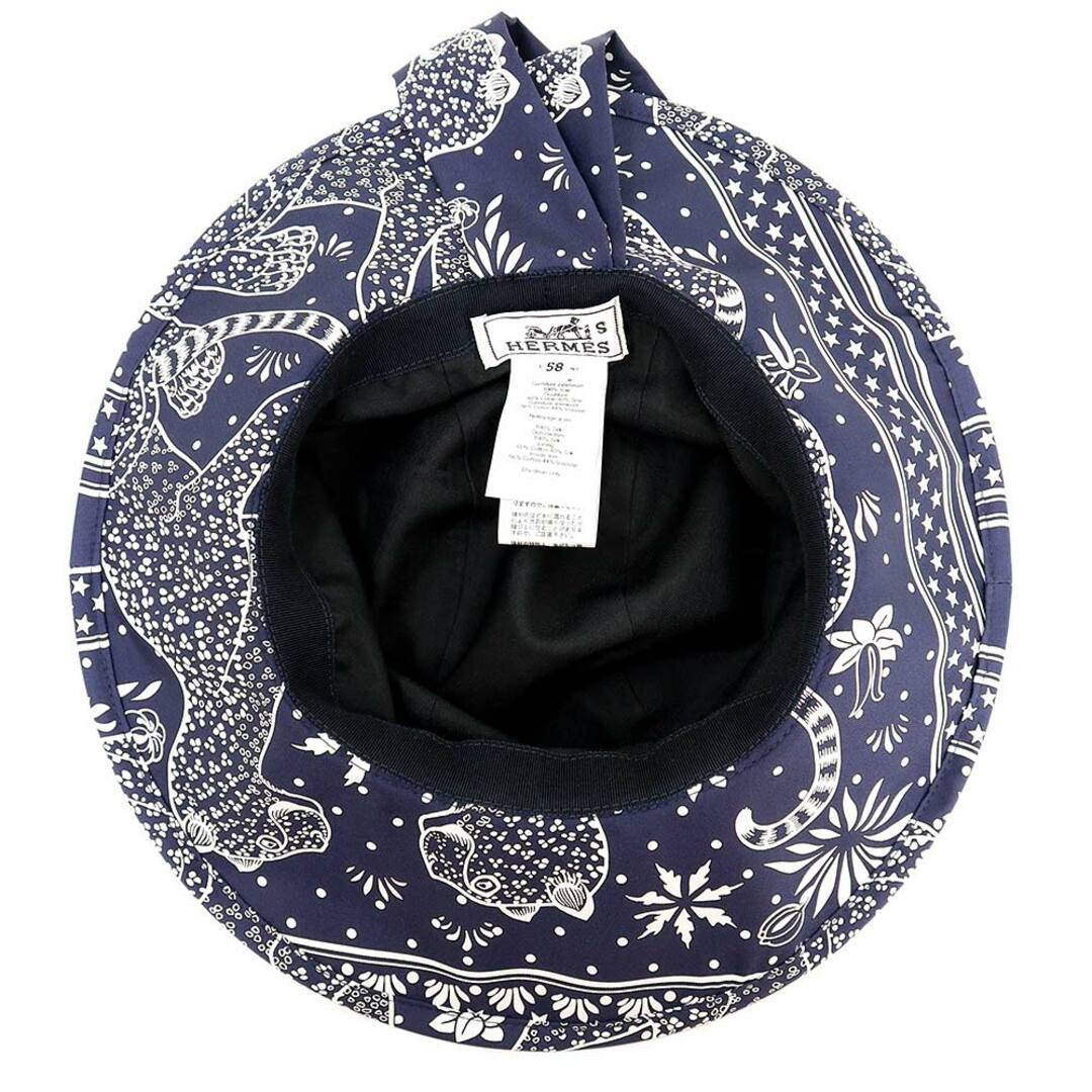 Hermes - エルメス ツイリー ハット Les Leopards Bandana レオパード