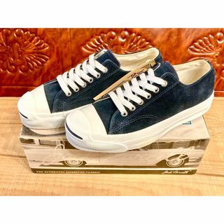 コンバース(CONVERSE)の★レア!コンバース ジャックパーセル スエード 紺 デッド ビンテージ 235★(スニーカー)