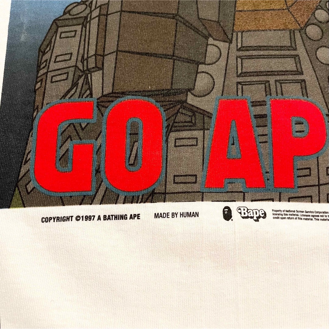 1997年製 エイプ BAPE “GO APE !” VINTAGE Tシャツ