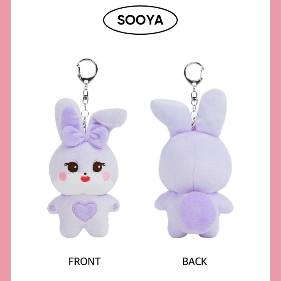 blackpink character mini keyring sooya