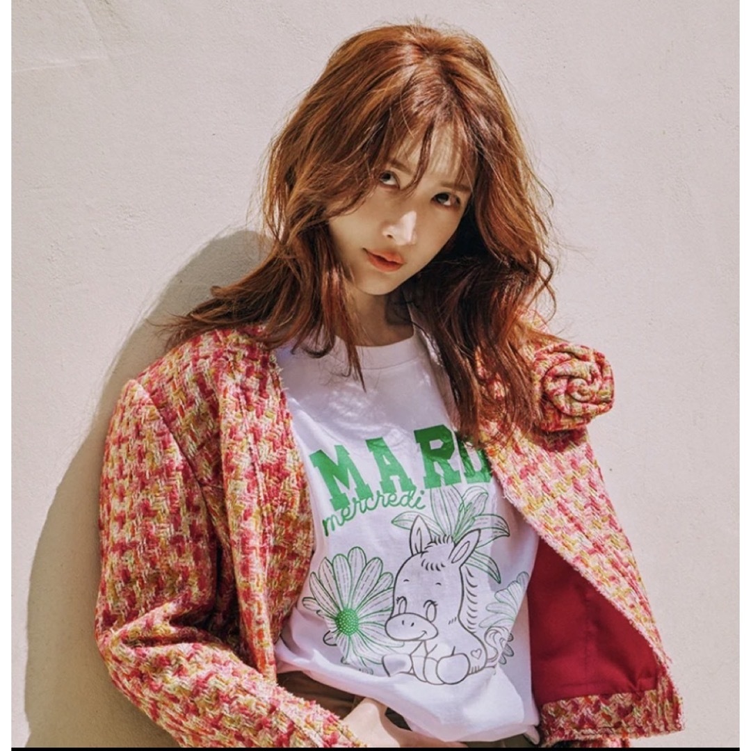 マルディメクルディ 紗栄子 コラボ Tシャツ レディースのトップス(Tシャツ(半袖/袖なし))の商品写真