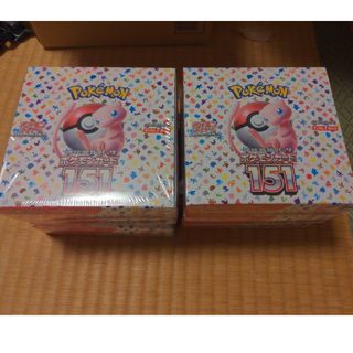 ポケモン(ポケモン)の【即日発送可】ポケモンカード 151 6BOX シュリンク付き 新品未開封(Box/デッキ/パック)