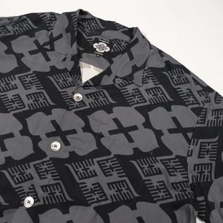 BUDSPOOL x GAKKIN 花罰 × 麻 PATTERN SHIRT